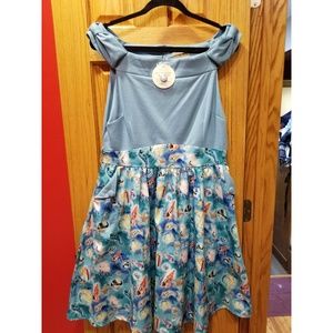 UK 16/US 12 NWT Lindy Bop Carla Seashell Dress